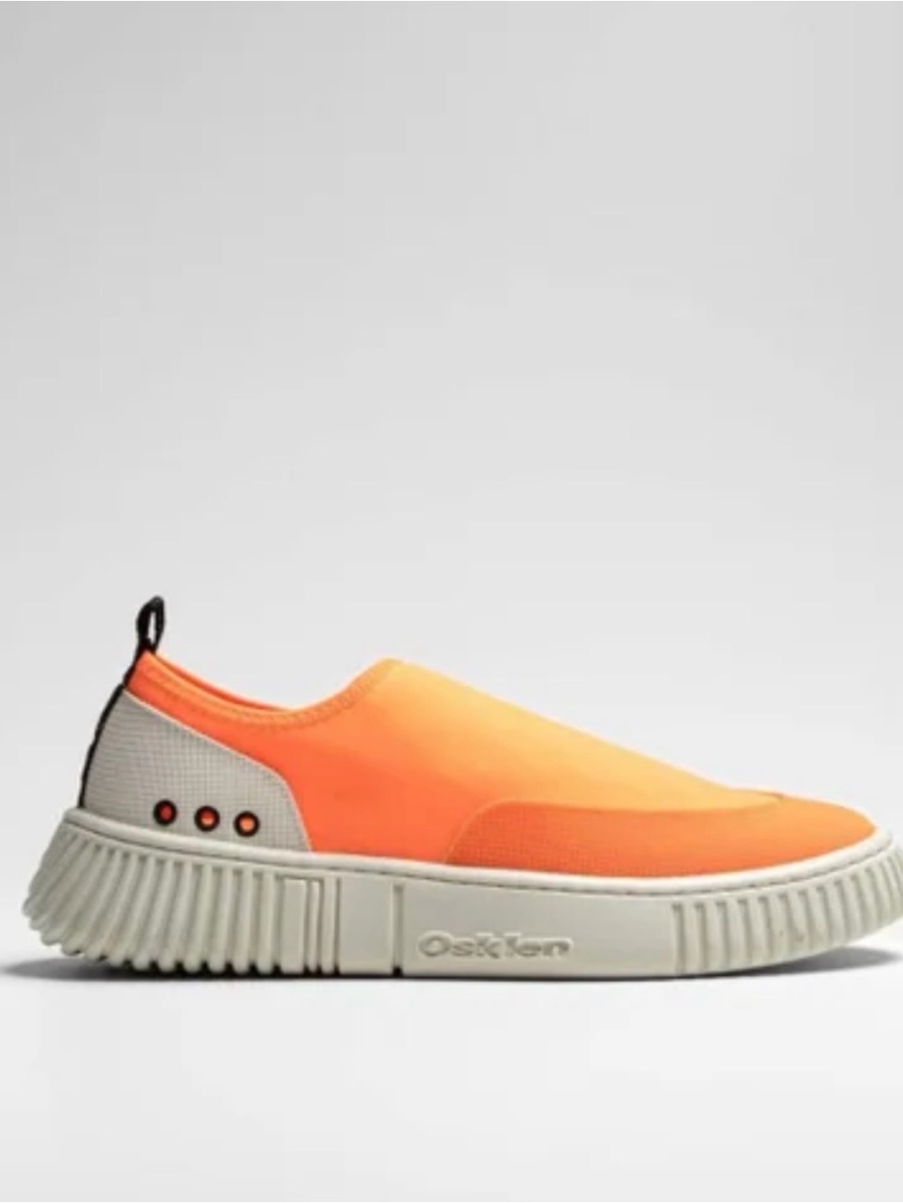 Osklen Arpx Superlight Rare Slip-On Sneakers in Neon Orange